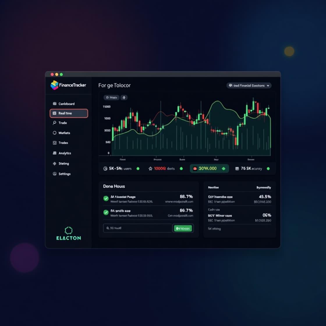 FinanceTracker - Desktop Application