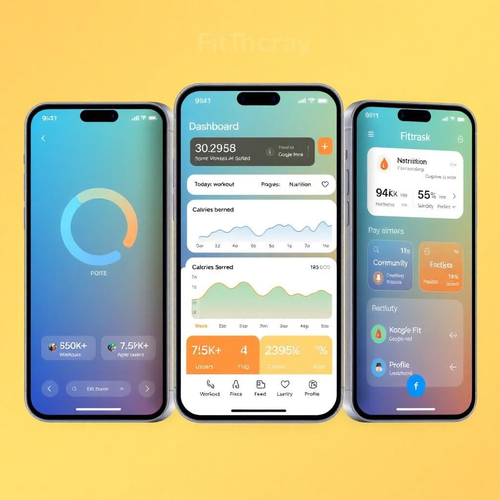 FitTrack - Fitness Mobile App